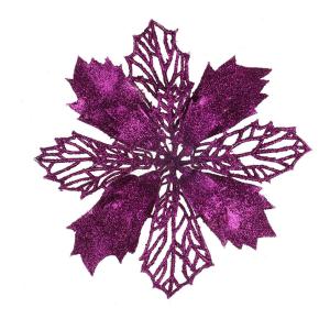 16CM Plastic Simulation Decorative Flower Christmas Wreath Perfect for DIY