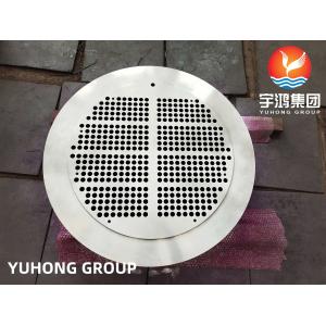 ASME SA182 F304 UNS S30400 Stainless Steel Heat Exchanger Tubesheet of Tube