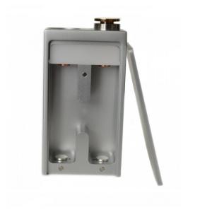 2015 New BOX MOD Clear ABS MOD V2 abs box mod with copper center pin