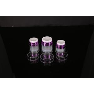 hand lip crystal pump empty square white Screen Printing Airless 30ml Cosmetic