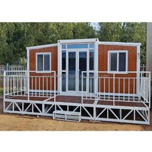 China Modern 20ft Prefabricated Australia Foldable Mobile Homes Modular Extendable Container House with 3D Model/CAD Drawings on sale