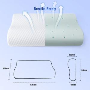 New Stomach Sleeper Orthopedic Pillow Cervical Bamboo Contour Ergonomic Memory