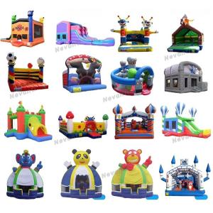 Commercial Adult Inflatable Bounce House Combo with Water Slide and Customized