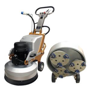 220kg Granite Grinding Machine With 3 Pieces Grinding Plate And 10.6L Water Tank