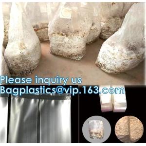 Autoclavable Mushroom Grow Bags Bulk with Microporous Filter Patchs - Large 8"x5