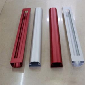 Extruded Aluminium Industrial Profile Buff Anodizing ISO9001 / ISO14001/ OHSAS