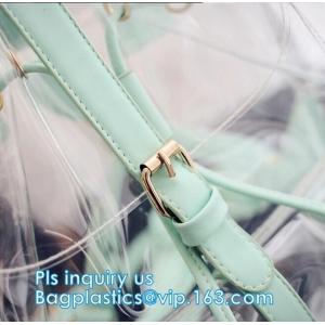 backpack wholesale with padded straps, Promotional Transparent PVC School