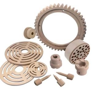 POM Nylon PEEK Gasket Compressor Valve Plate Shaped Plastic CNC Machining Parts