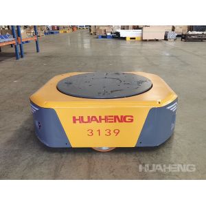 Yellow 300Kg - 1500Kg AGV Cart High Precision Automated Guided Cart