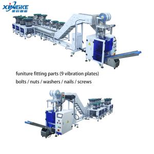 High Accuracy High Quality Automatic Hardware Bolt Screw Counting Packing