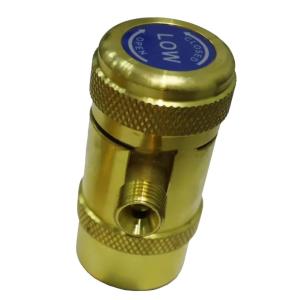 R744 Quick Coupler for Refrigerant Charging in Industrial Refrigeration