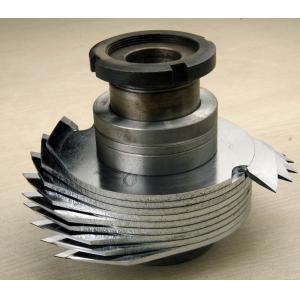 Hard Chrome Coated Finger Joint Cutter , Finger Joint Table Saw Longer Working