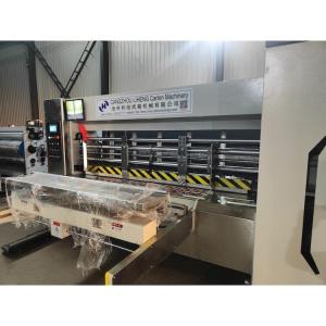 Corrugated Carton Printing Die Cutting Machine for Pizza Carton Packaging