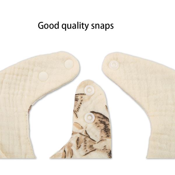 Durable Quality Infant Bibs Feeding the Baby of Cotton in Multiple Color