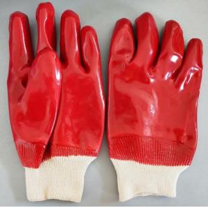 Hydrocarbon Treated Interlock Liner Pvc DippeProtective Work Gloves