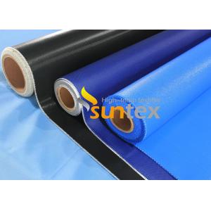 China Thermal Insulation Fireproof Silicone Coated Glass Fabric For Fire Covers on sale