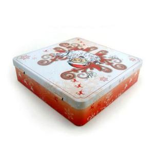 custom printed CD tin case for Xmas music collection