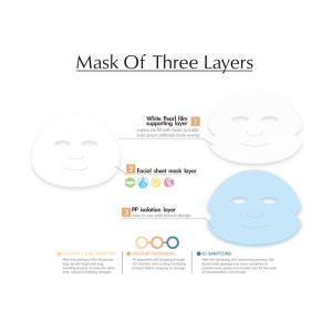 Korean Natural Silk Collagen Pure Tree Essence Sheet Face Mask Anti - Wrinkle