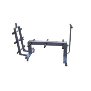 Wholesale movable weight plates rack with wheels, barbell weight plate rack, weight plates rack from china suppliers