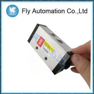 Wholesale 3/2 Way Pneumatic Manual Valve Aluminium Alloy Material G1/4 G1/8 G3/8 Port from china suppliers