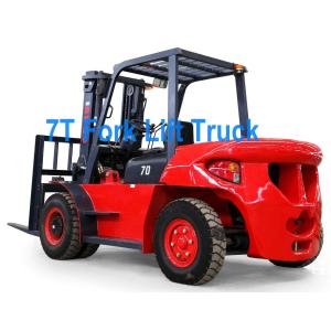 China 7T H70 Diesel Engine Fork Lift Truck on sale