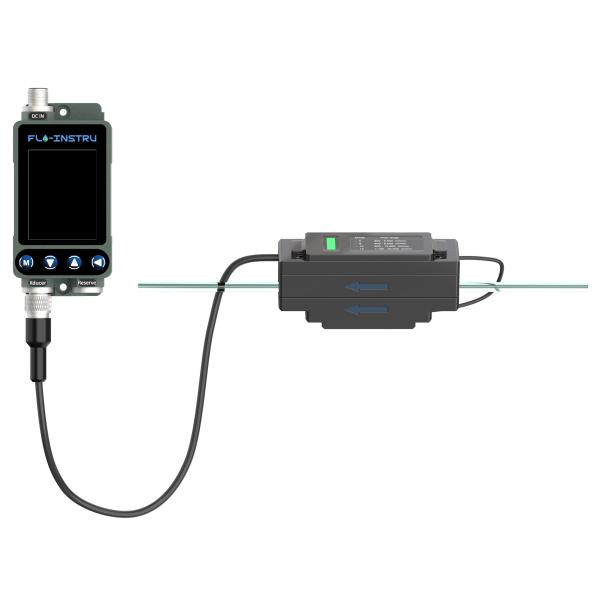 Quality TM605C Clip On Ultrasonic Flow Meter for Chemical Production Process Real-Time Flow Measurement and Process Control for sale