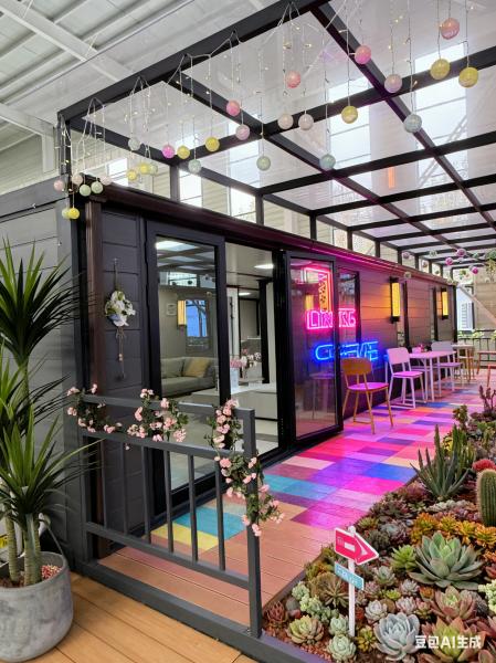 40ft Expandable Container Home with L11540 * W6060 * H2240 Mm Internal