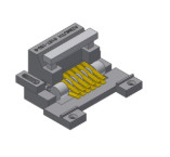 Wholesale 6167-150-6 40amp Azimuth Carrier Test Socket 2.15inch Azimuth Socket from china suppliers