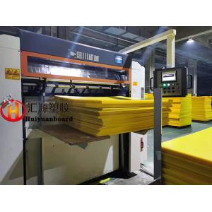 Yellow 1000mmx1200mm Corrugated Plastic Layer Pads