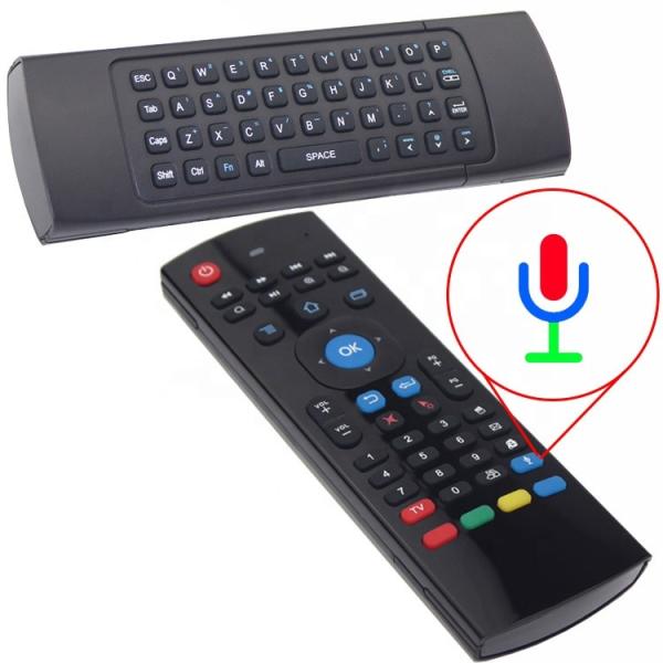 Quality Air Mouse Voice Remote T3M with IR Learning Remote IR Copy Function for Smart TV Box for sale