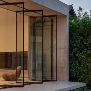 Frameless Folding Windows - Structural Bolt Fixing System