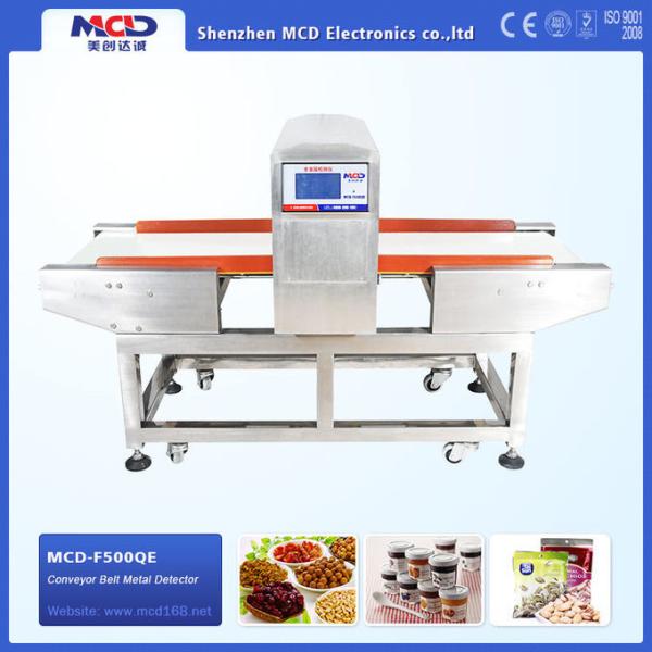 Quality Electronic magnetic Conveyor Belt Metal Detector With Buzzer Lamp Alarm for sale