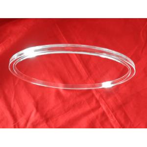Transparent quartz glass ring from wanshida quartz glass made in china