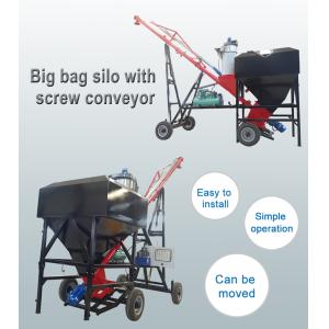 Custom Mobile Loader Cement Filling Automatic Silo Feeding System Auger Screw