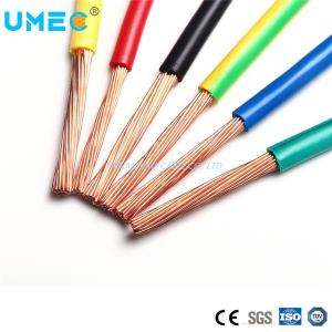 China PVC Coated Copper Wire 1/2.25mm 7/1.35mm 19/1.78mm 37/2.03mm BV Wire for House Wiring on sale