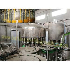 Touch Screen Tea Juice Filling Machine Ultra Clean System 6000BPH