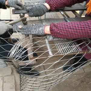Light Weight High Strength stainless steel wire rope mesh net