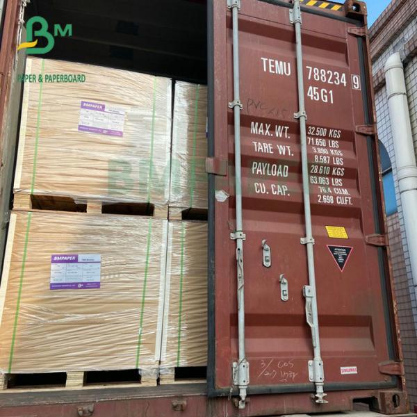 High Tensile Strength 80GSM 90GSM Semi Extensible Kraft Paper For Cement Bags 80GSM 90GSM Kraft Liner Board , Semi Extensible Kraft Paper For Cement Bags