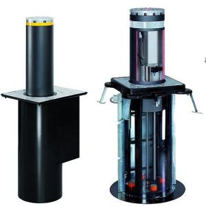 Remote Control Automatic Retractable Hydraulic Rising Bollards IP68