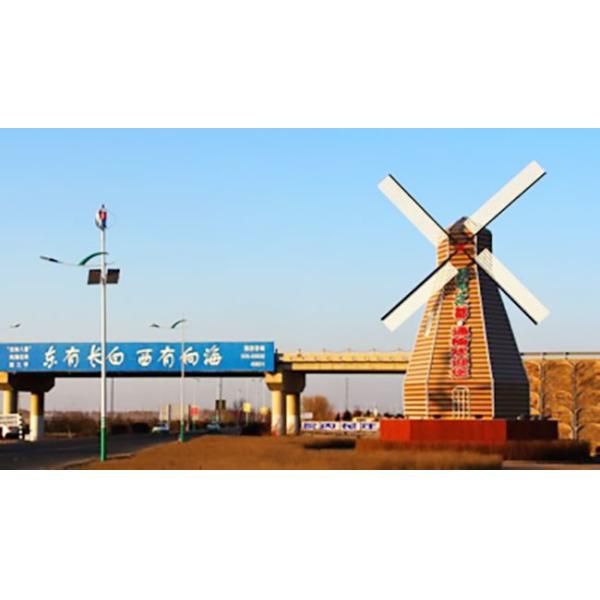 High Efficiency Street Lights Powered By Solar And Wind Energy ISO9001 Certification