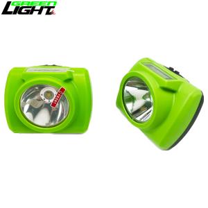 Wholesale Waterproof Underground Cordless Cap Lamp , CE 15000lux LED Miner Cap Lamp from china suppliers