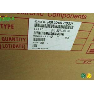 620g Sharp LCD Module , 262K 10.4 inch LCD Wall Screen LQ104S1DG21