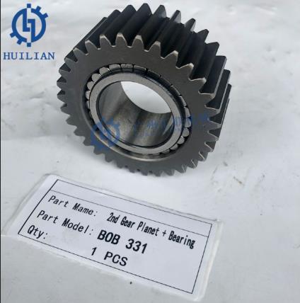 Excavator Swing Device Reduction 2nd Gear Planet And Sun Gear BOB331 Bearing