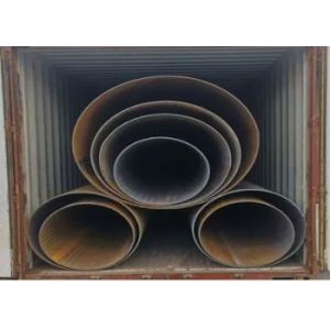 China LSAW Steel Pipe with Wall Thickness 5mm-50mm and Outside Diameter 355.6mm-2320mm Featuring 3PE Coating on sale