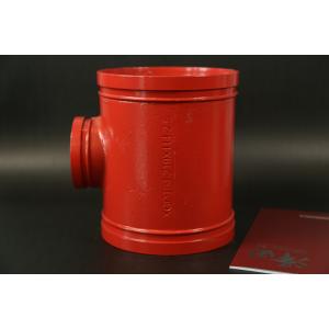 200 Degree Temperature Grooved Tee Fittings With 3 Ends / High Pressure