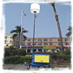 Inflatable 7M 400W Telescopic Portable LED Light Towers