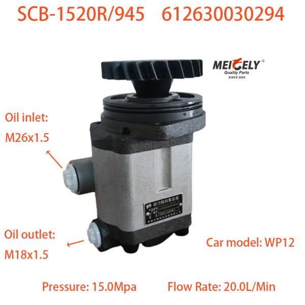 Quality Weichai Power Steering Pumps 612630030294 For Weichai WP12 Engine for sale