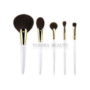 Wholesale Fabulous Synthetic Makeup Brushes Pearl White Handle Simple Tools from china suppliers