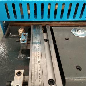 E21S Controller Hydraulic Shearing Machine Manual Blade Gap Adjustment