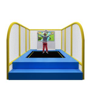 China Indoor HD Virtual Interactive Jumping Trampoline Park Play Set for Kids with Kinect Sensor for Children's Playgrounds on sale China Indoor HD Virtual Interactive Jumping Trampoline Park Play Set for Kids with Kinect Sensor for Children's Playgrounds on sale